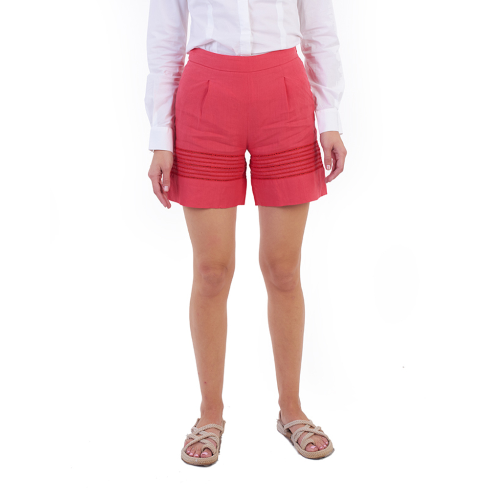 Capritouch Shorts Women size 28 Red